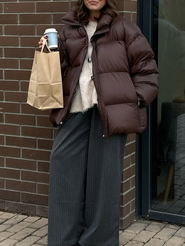 Oversize Şişme Mont